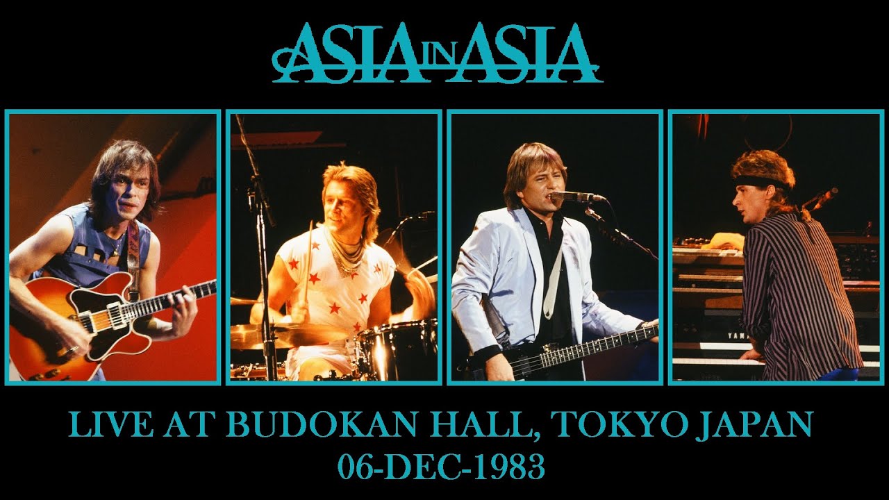 ASIA - Live at Budokan Hall Tokyo Japan 06-dec-1983