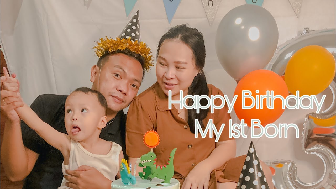 My 1st Born is turning 3rd | Vlogita Birthday Acursio | 28 March 2022