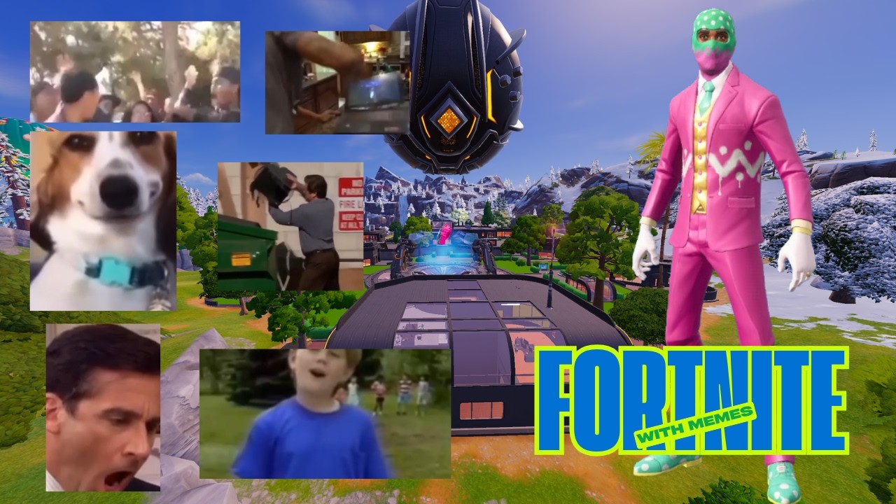 Fortnite With Memes Compilation