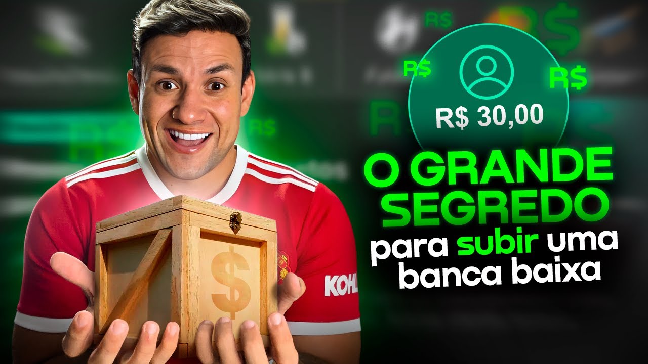 O SEGREDO PARA SUBIR BANCA BAIXA - 2025