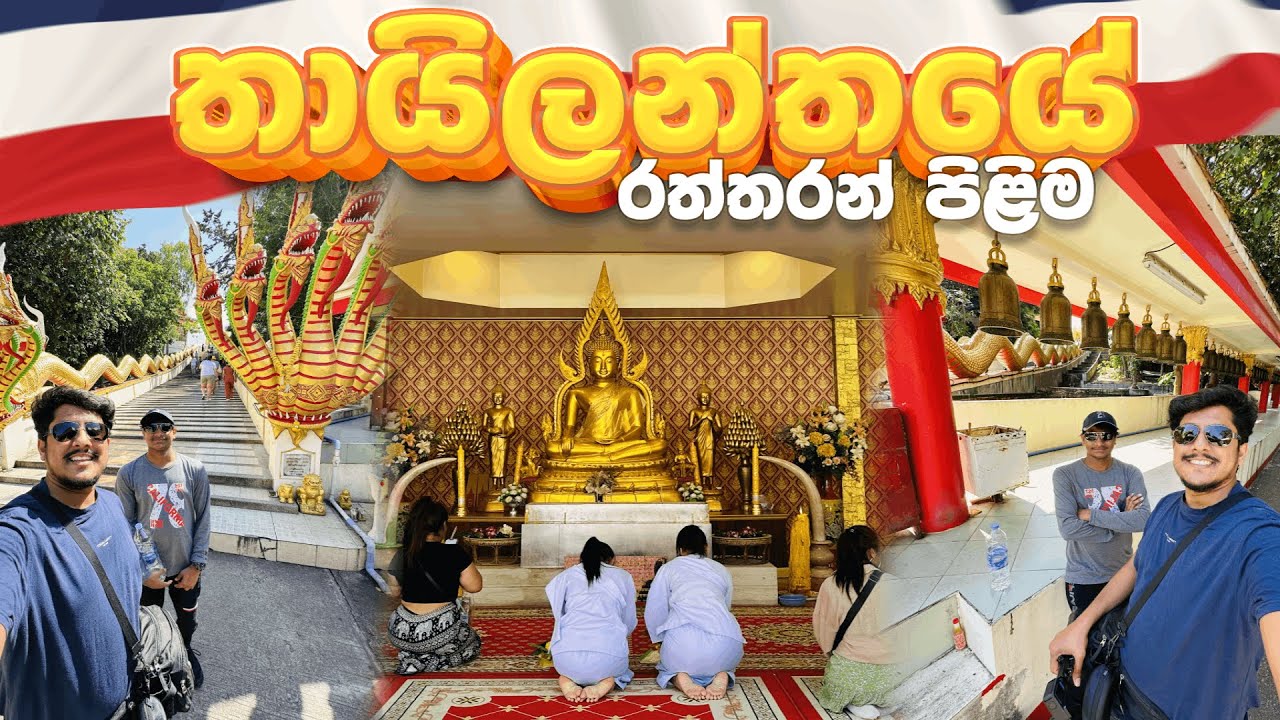 රත්තරන් පිළිමය සහ ඉන්දිය කෑම - Big Buddha & Wat Nong Oo In Pattaya | Thailand Tour 🇨🇷 Day 5