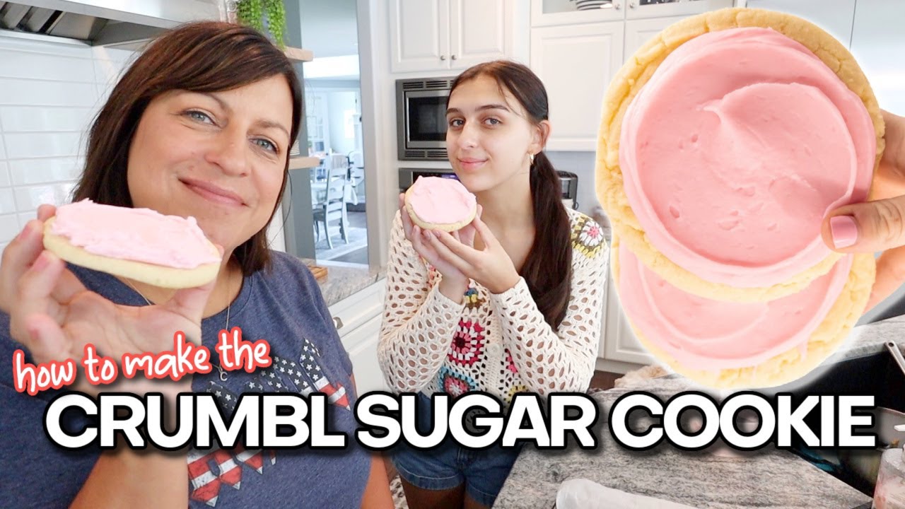 MAKING OUR OWN CRUMBL SUGAR COOKIES & other parts of our day :)