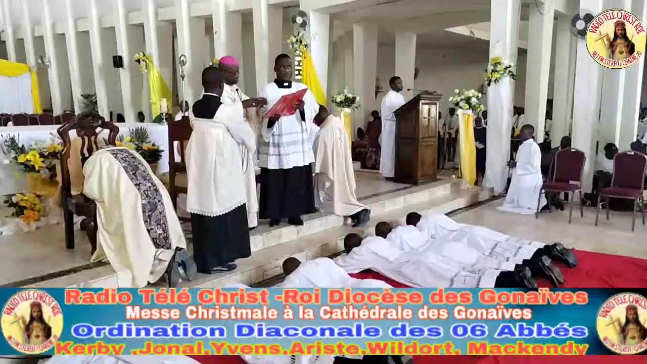 Messe Chrismale à la Cathédrale du Souvenir des Gonaïves et Ordination Diaconale des 06 Abbés