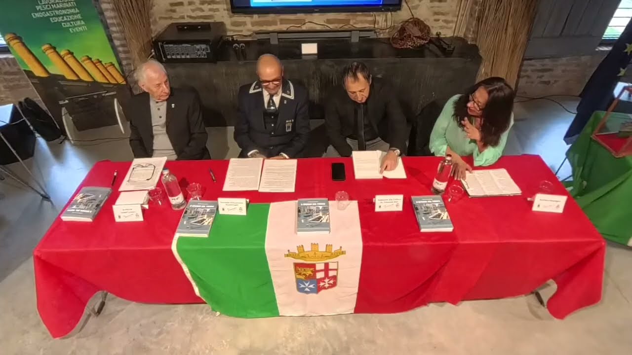 80° Anniversario del Gruppo ANMI di Comacchio, presentazione del libro di F.L. :