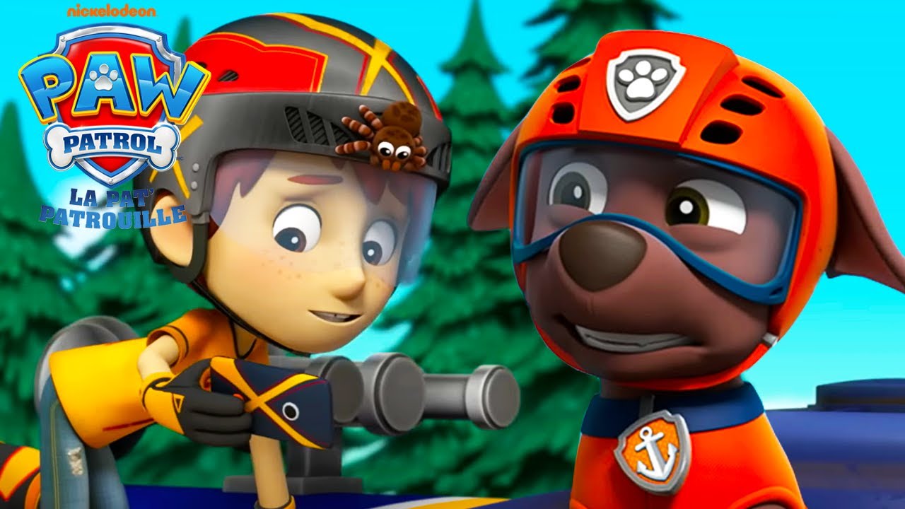 Une araignée effrayante à bord! | La Pat' Patrouille | PAW Patrol | Compilation