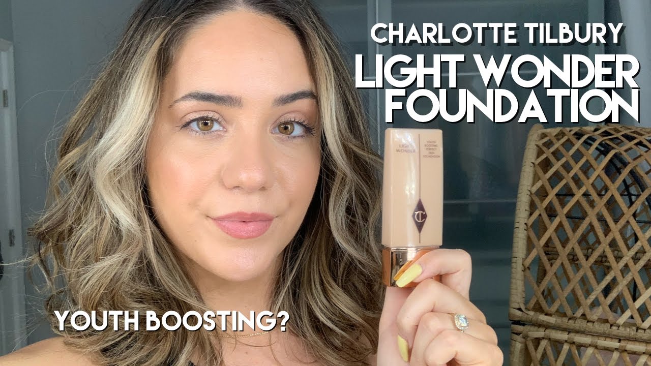 CHARLOTTE TILBURY LIGHT WONDER FOUNDATION REVIEW  | Youth Boosting Perfect Skin Foundation