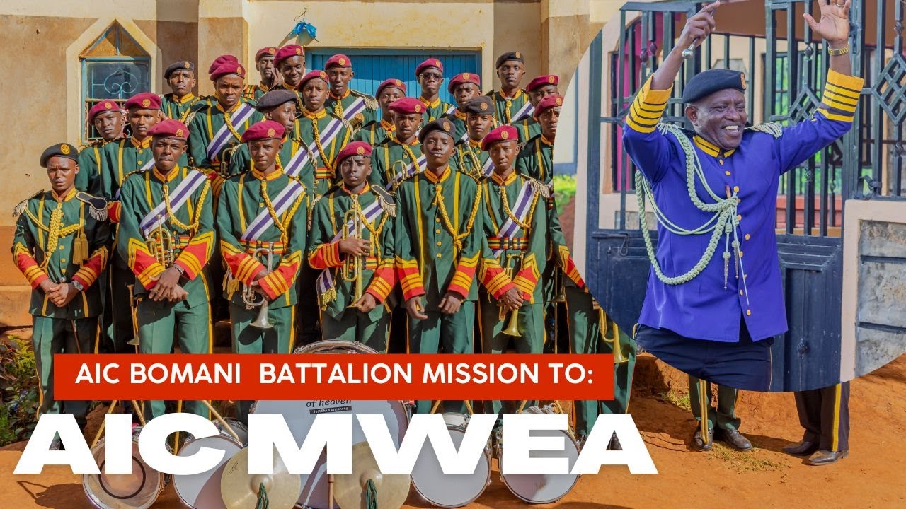 Our mission to AIC Mwea - AIC Bomani Battalion Brass Band