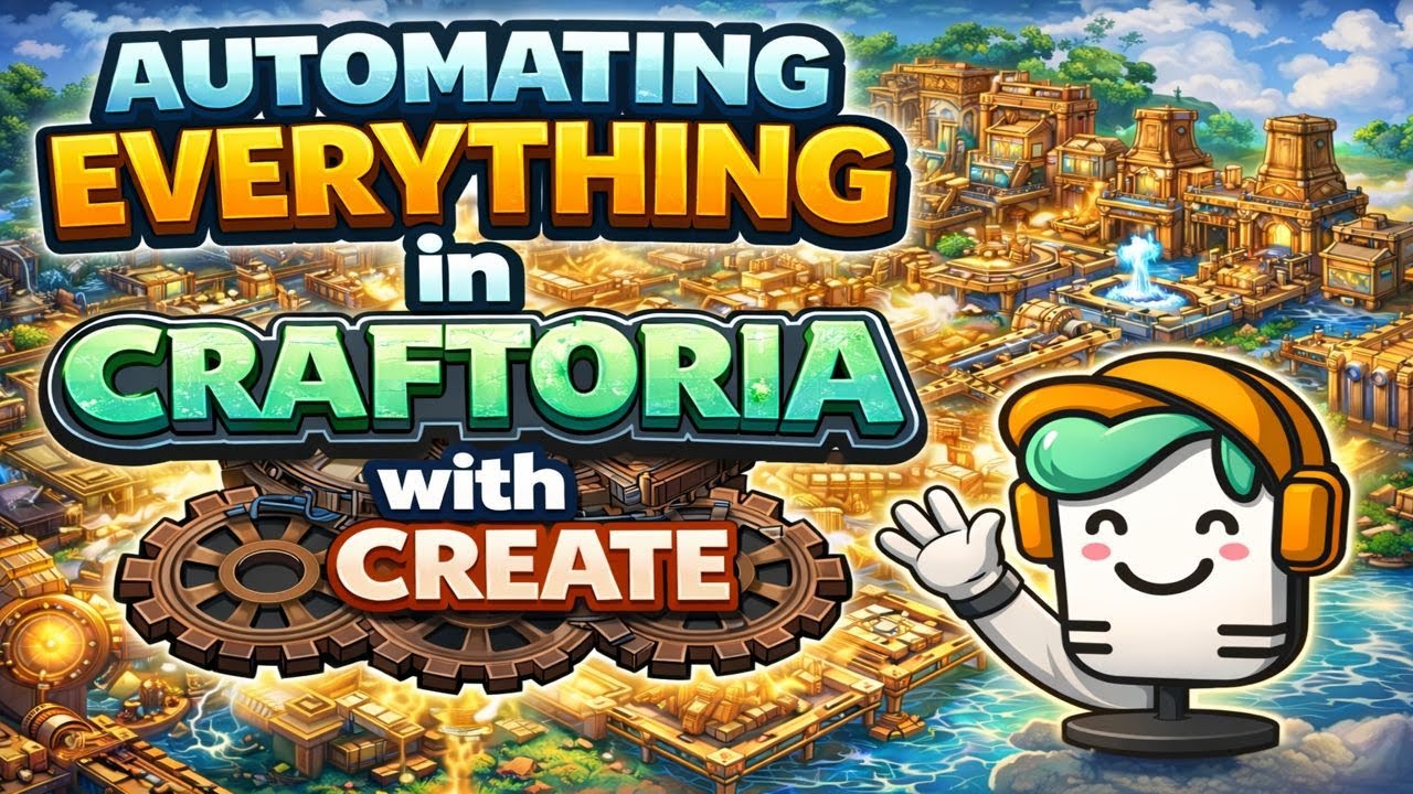 This Machine Does Everything for Me | Craftoria Create Mod