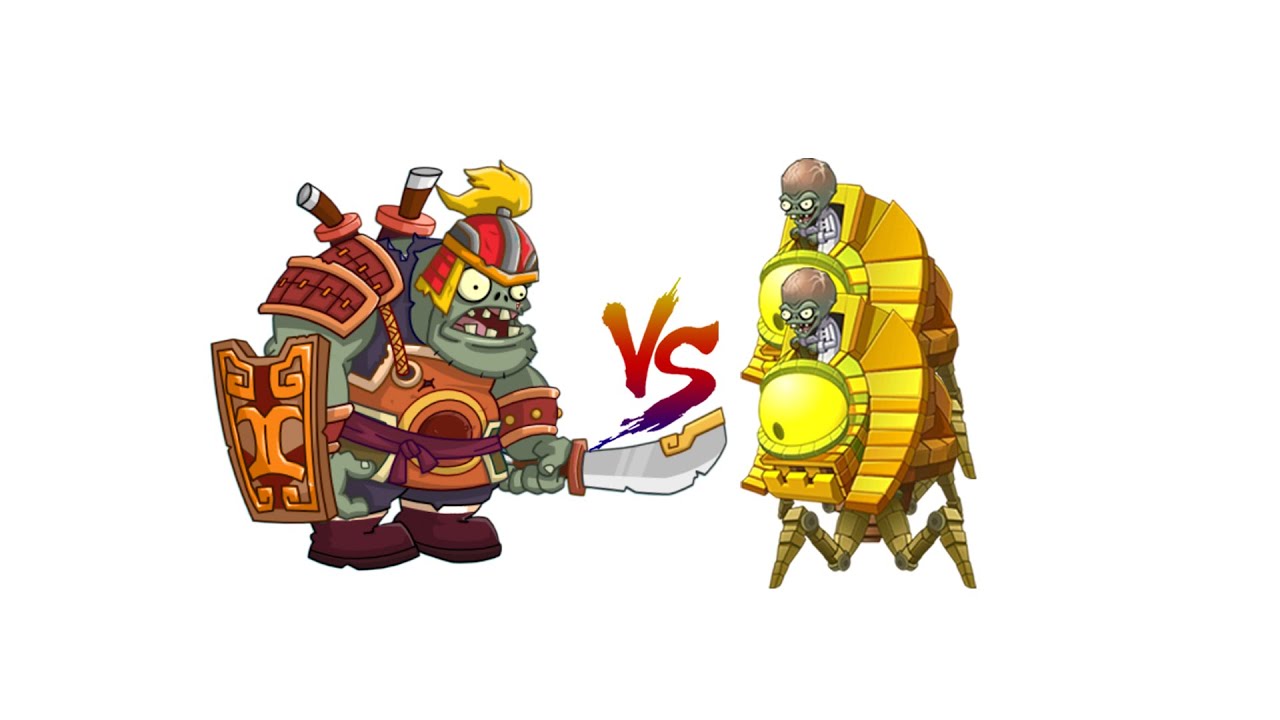 Strengthen Blade-Wielding Hero vs Two Zombot Sphinx-inator#pvz #pvz2 #gaming #zomboss