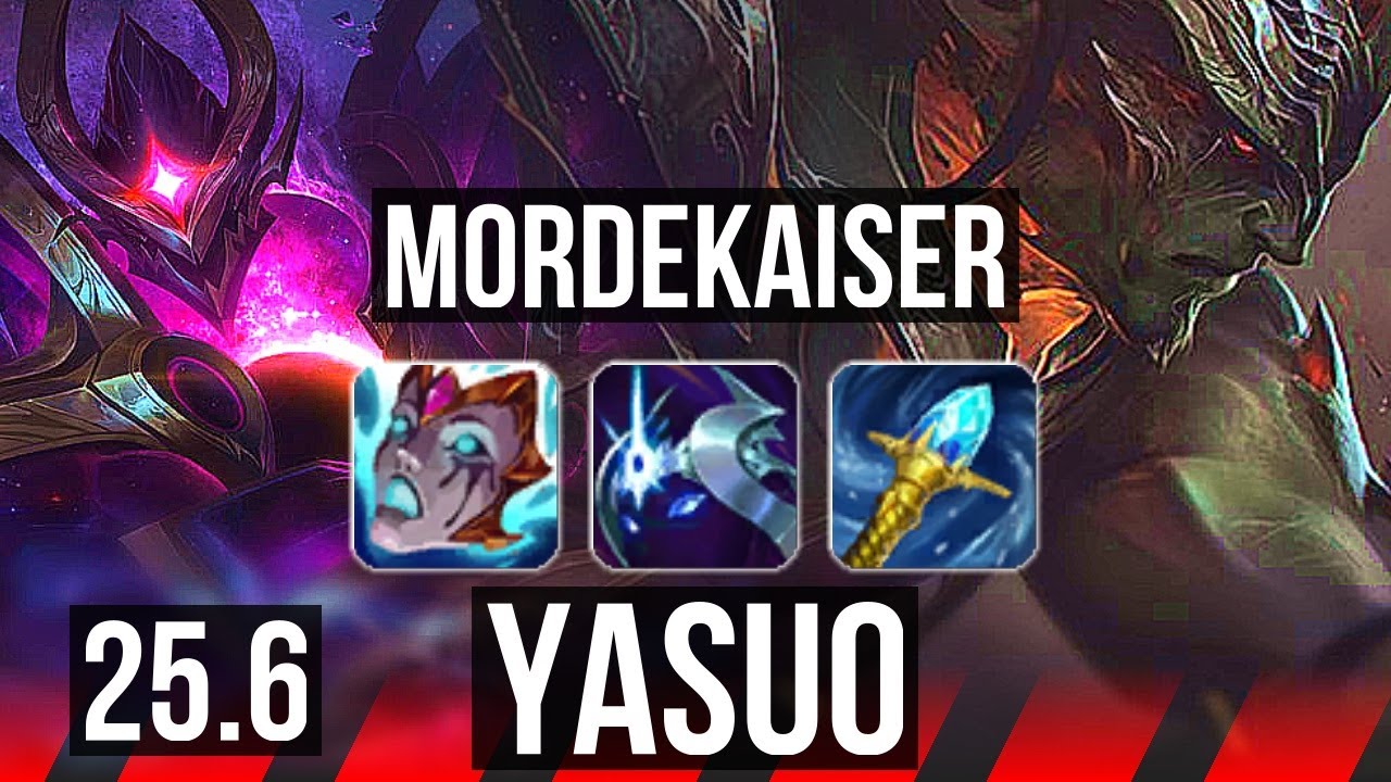 MORDEKAISER vs YASUO (TOP) | KR Master | 25.6