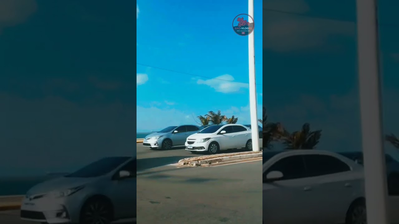 Orla da praia litorânea S.L. MA