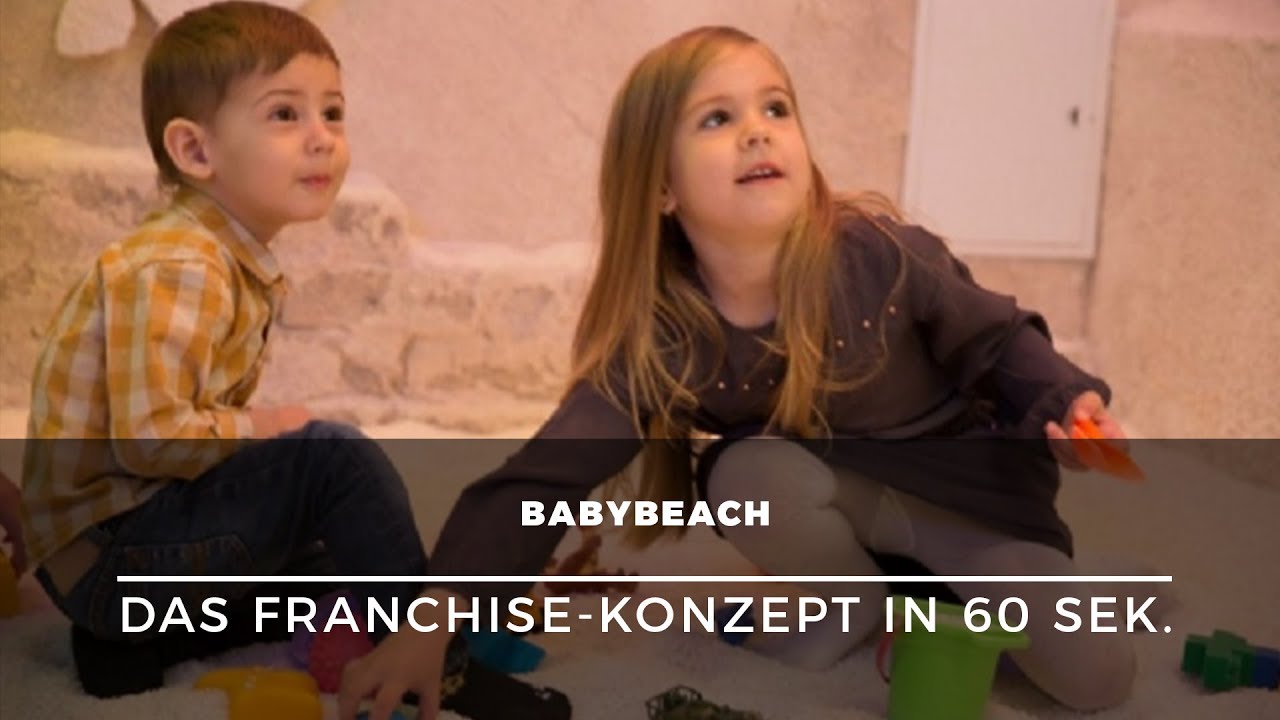 Existenzgründung mit Inhalations-Spielplatz für Kinder – Das Konzept von BabyBeach in 60 Sek.