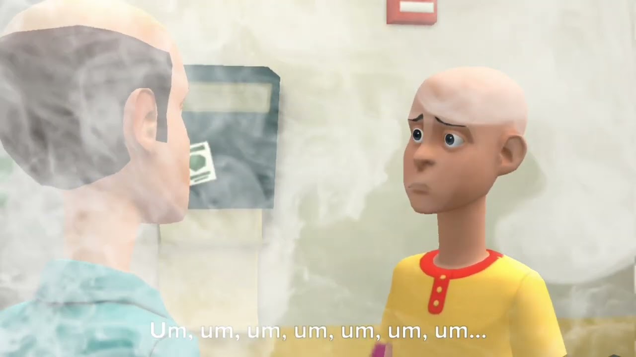 Caillou smokes weed/Grounded