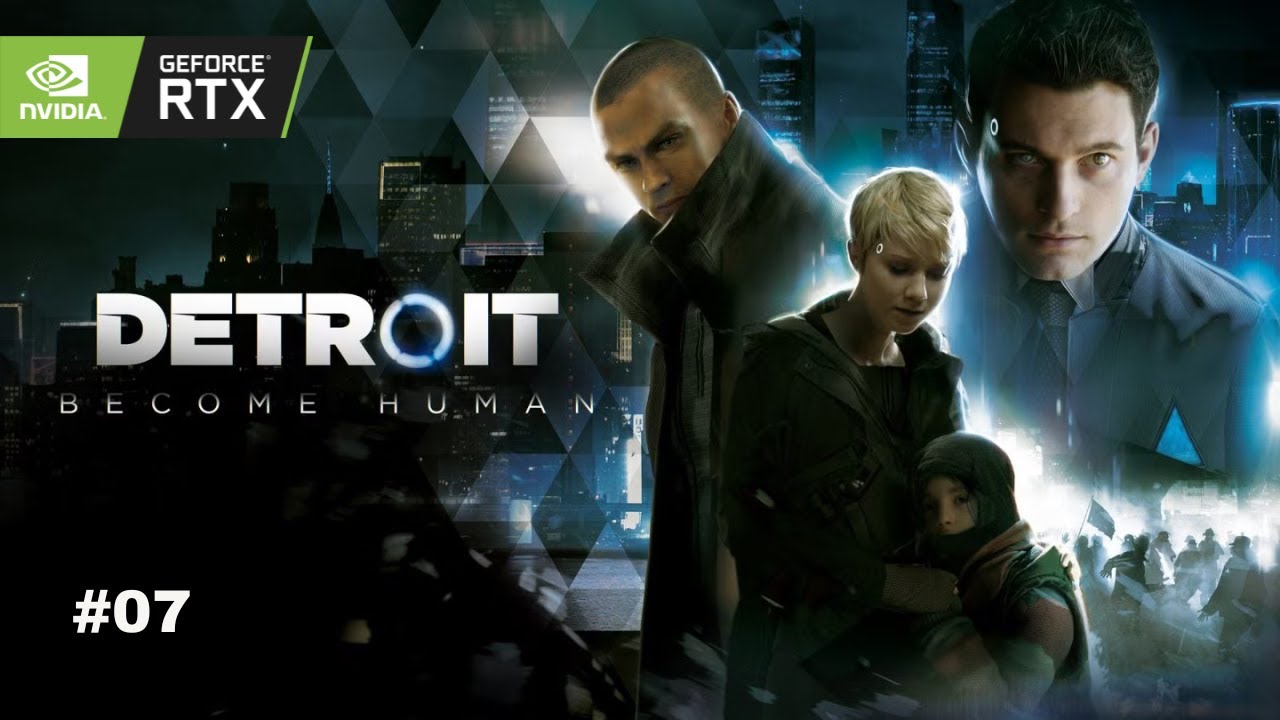 Detroit: Become Human Gameplay Walkthrough Part 7 | RTX 4050 Ultra Settings | Minobic