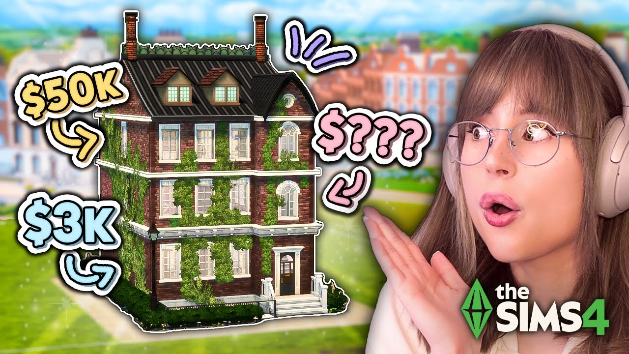 Each Apartment is a Different Budget in the sims 4