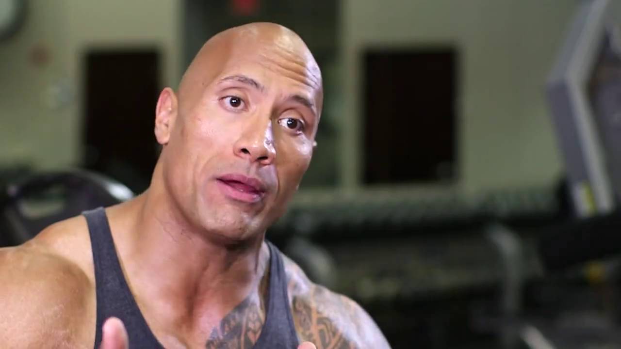 Dwayne 'the Rock' Johnson! Muscle & Fitness (Behind the Scenes)