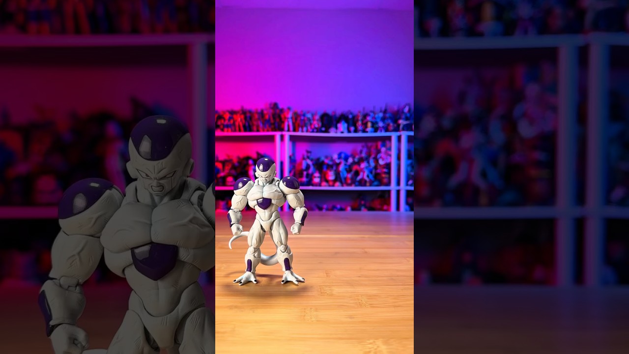Full Power Frieza SHFiguarts size comparison with other dragon ball z action figures from Namek