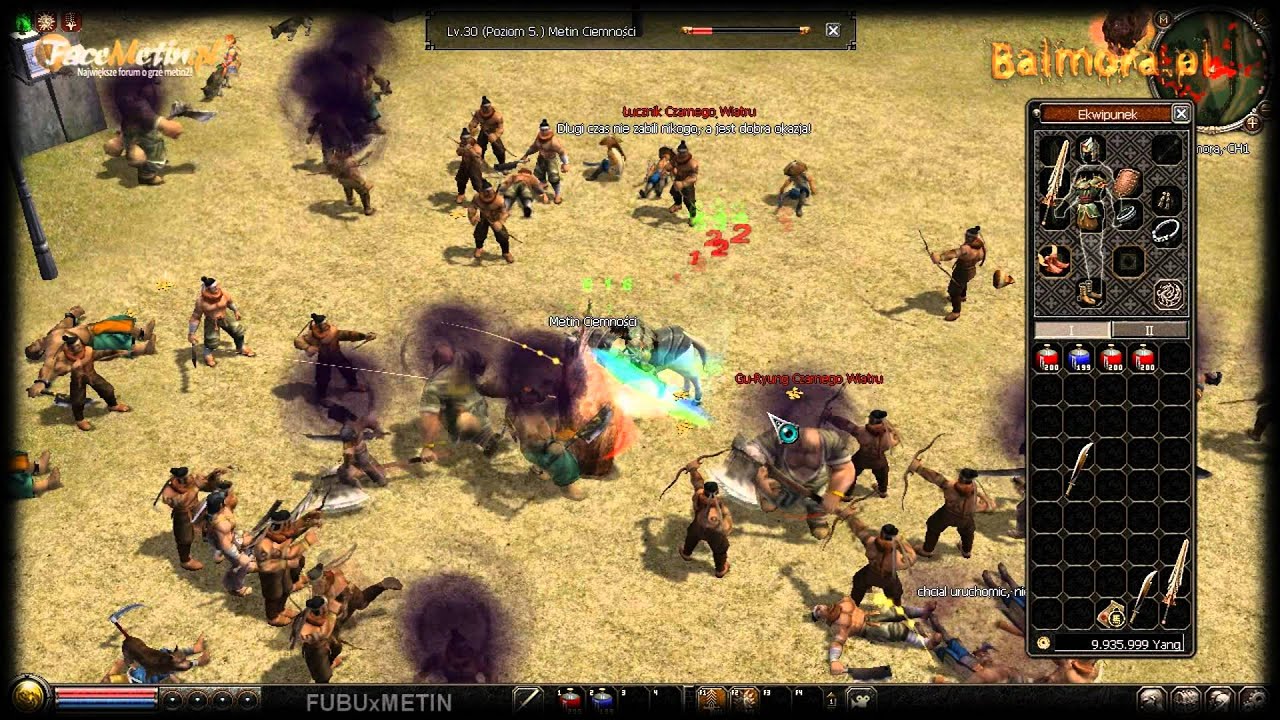 Przygody z Metin2 Sezon 1 Part 6 - Rib vs FMS - test DMG