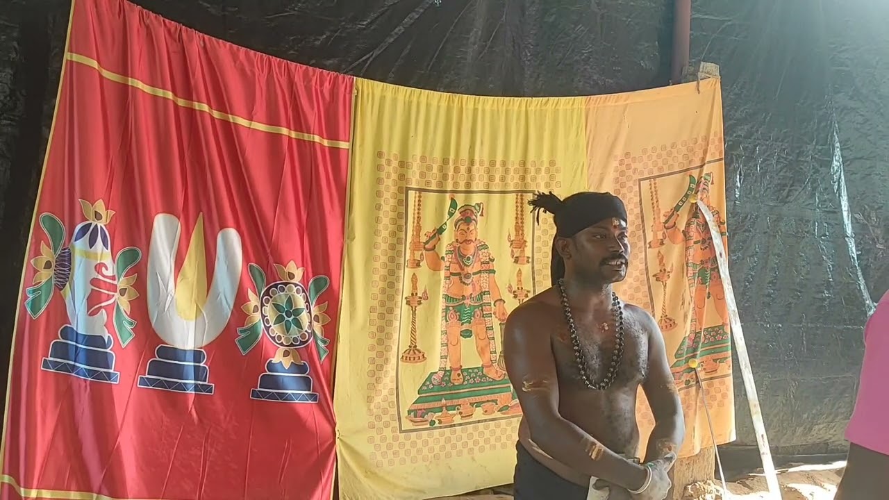 வந்துகிட்டு இருந்த தெய்வம்! பேச மாட்டுது!KARUPPAN ARULVAKKU