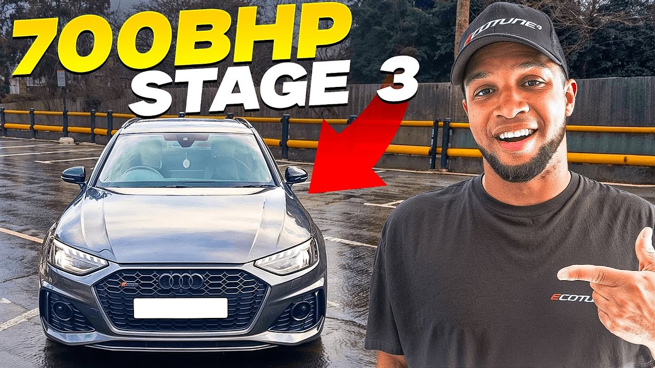Audi RS4 Stage 3 с двойным турбонаддувом мощностью 700 л.с. *тюнинг от MRC* Полный обзор
