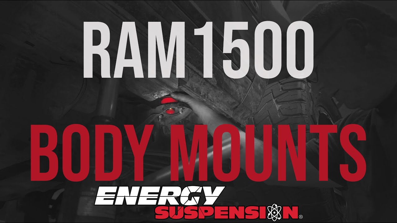 Energy Suspension: RAM 1500 Body Mount Replacement