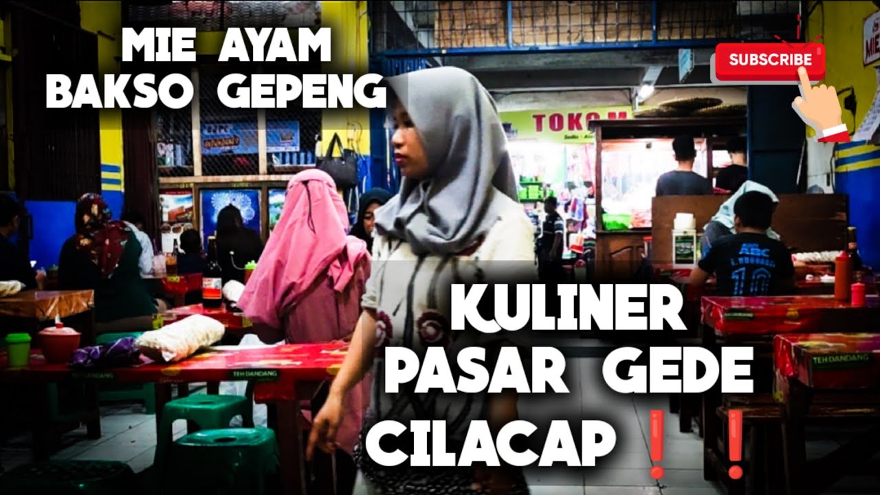 KULINER PASAR GEDE CILACAP‼️|| MIE AYAM BAKSO PAK JOKO‼️|| #cilacap #pasargede