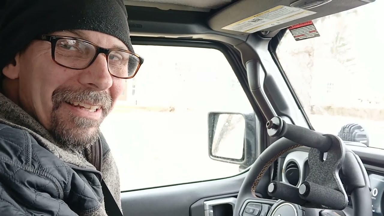 Quadriplegic Driving: New Adaptive Equipment in Jeep Gladiator