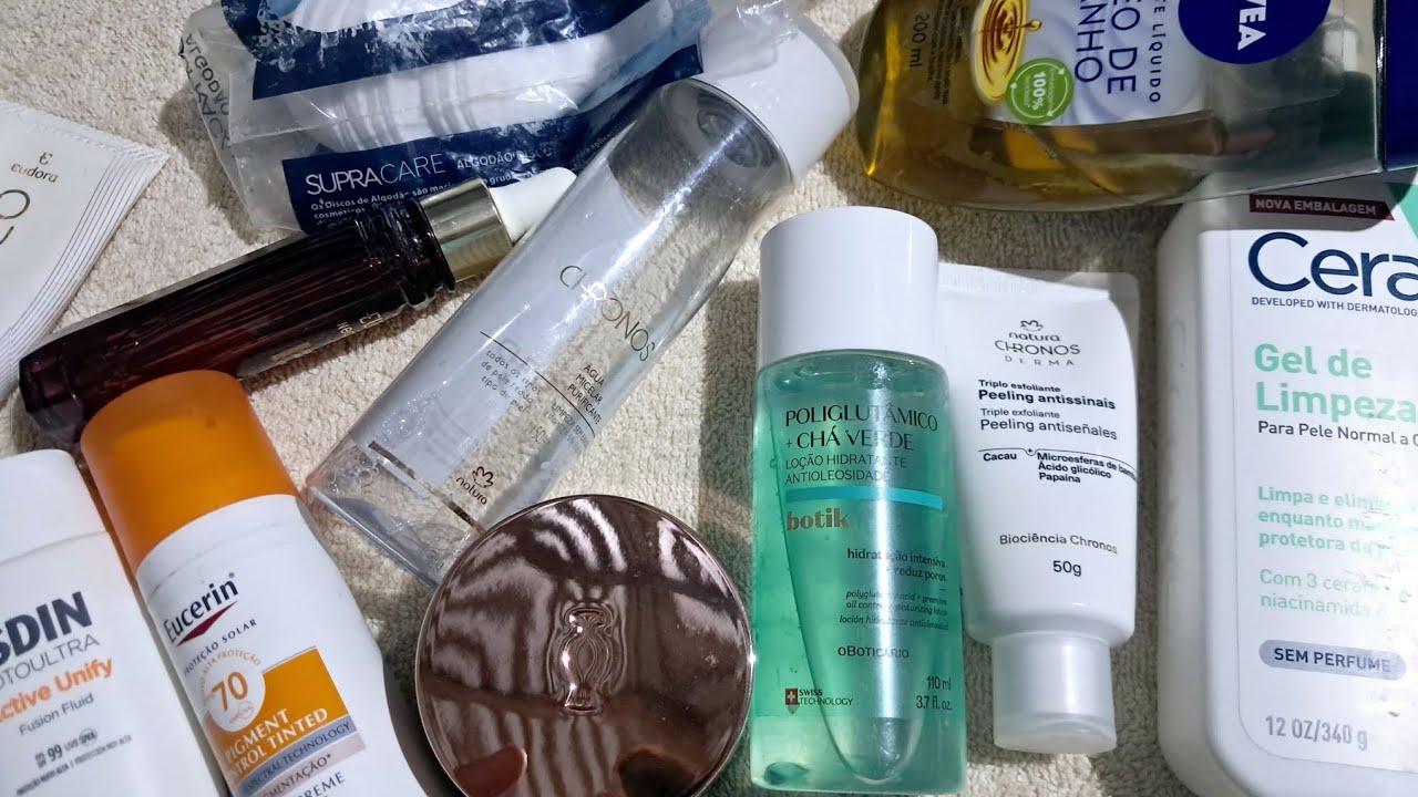 SKINCARE❤️TODOS OS MEUS PRODUTOS DE SKINCARE👍🤌🗣 CUIDADOS FACIAIS ❤️ Minha Rotina 😅😅😅🤭🫠🫠🫠
