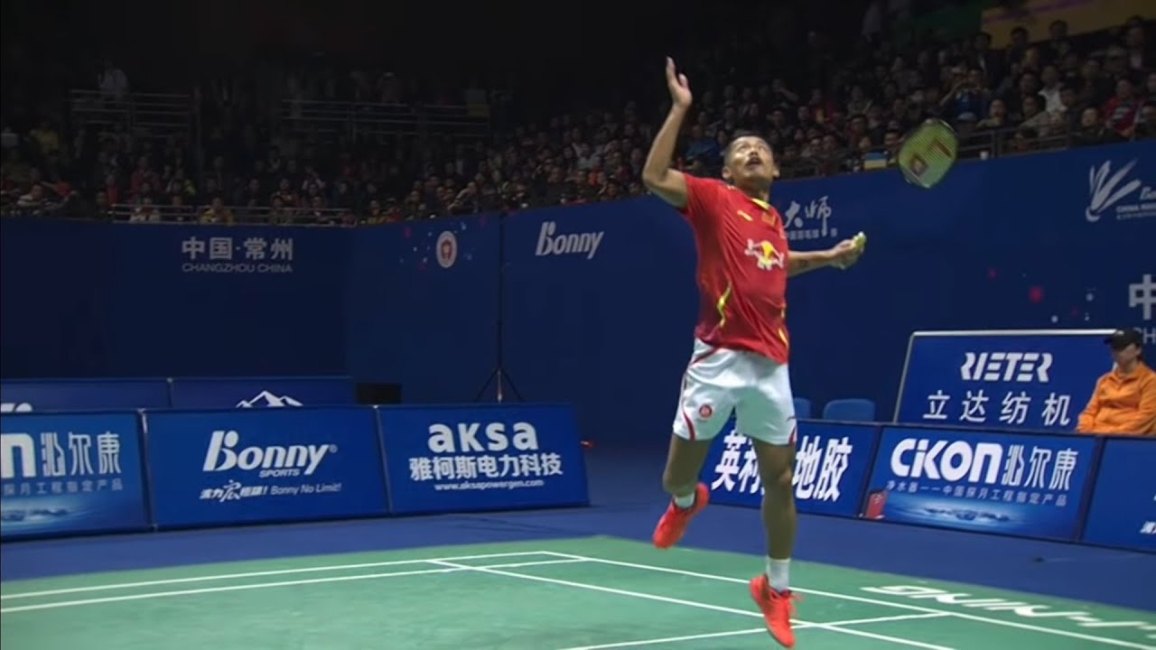 [RIGHT HAND MIRRORED] Lin Dan (Chn) vs Tian Houwei (Chn) 2014