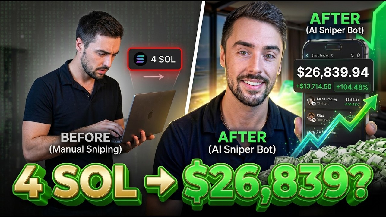 Millisecond Trading Bot on Meme Coins - Insane Profits? | GMGN AI Trading BOT!