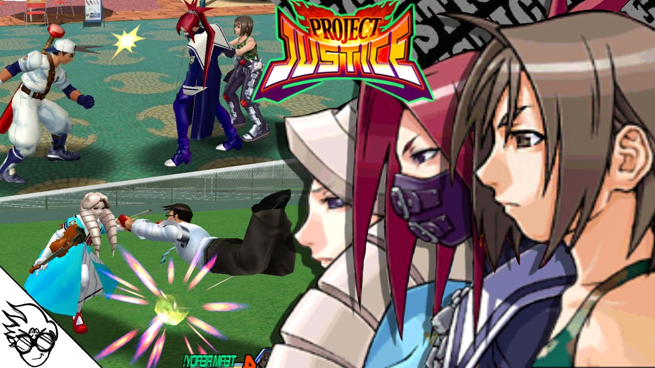 Project Justice (Arcade / 2000) - Akira Kazama / Zaki / Yurika Kirishima [Free Mode: Playthrough]