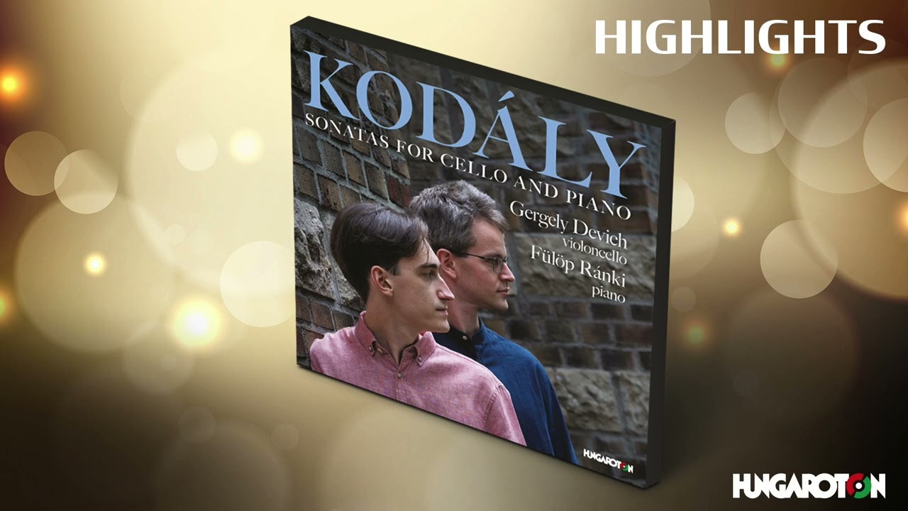 Kodály: Sonatina for Cello and Piano performed by Gergely Devich & Fülöp Ránki