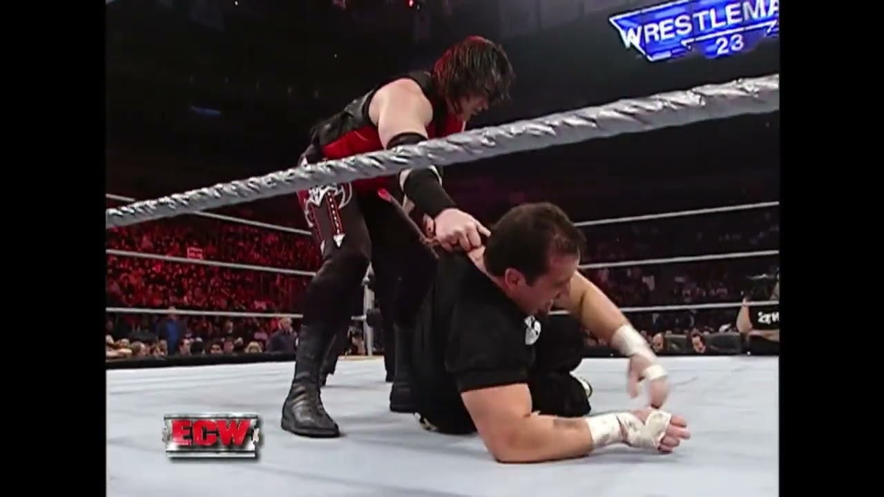WWE ECW 2/13/2007 - Kevin Thorn & Marcus Cor Von vs. The Sandman & Tommy Dreamer