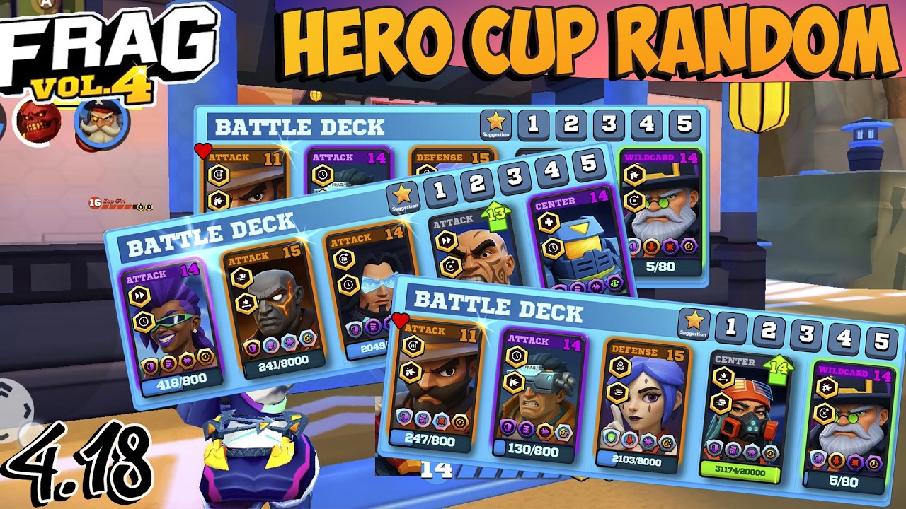 FRAG Pro Shooter - HERO Cup Random🔥4.18 Gameplay Walkthrough🔥(iOS,Android)