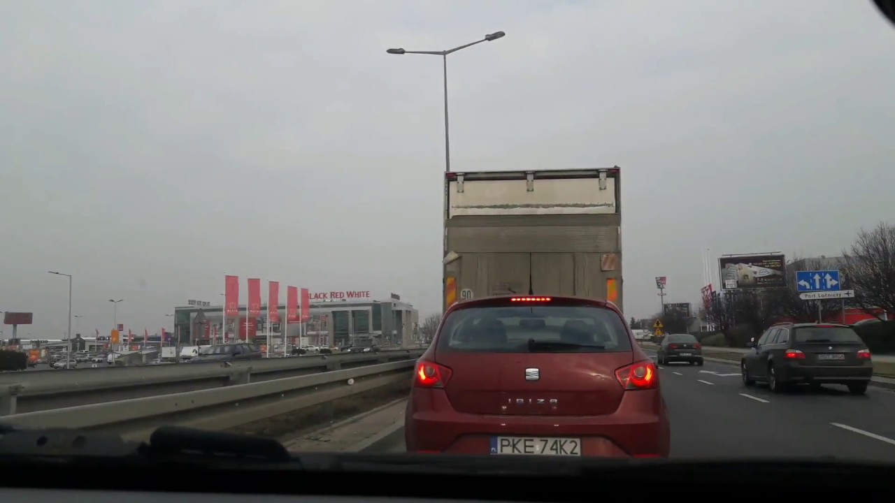 Trasa Wałbrzych - Wrocław (Bielany Wrocławskie) 26.03.2018r.