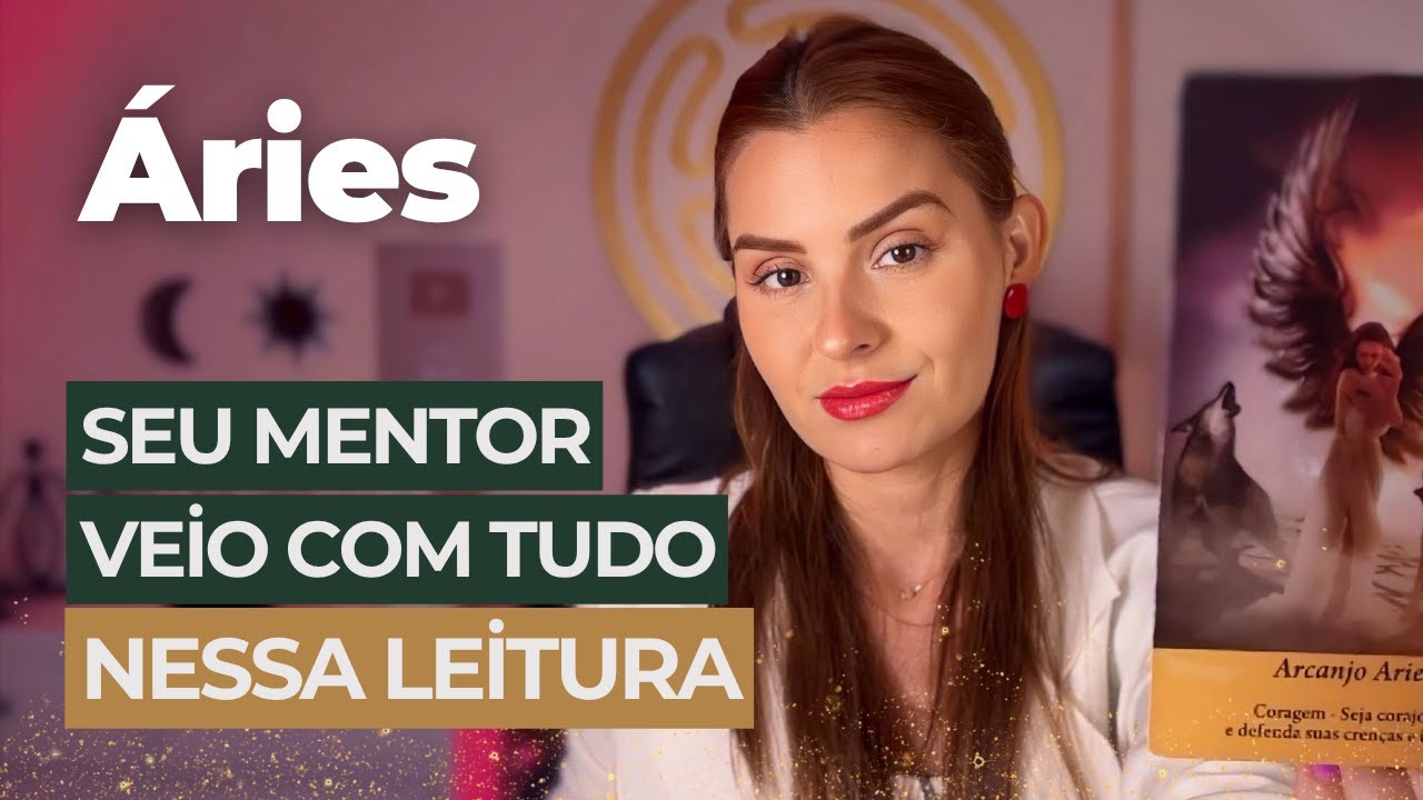 ÁRIES ♈️: QUE ENERGIA FORTE DESSE MENTOR! ELE VEIO PARA TE PASSAR UM RECADO MUITO IMPORTANTE