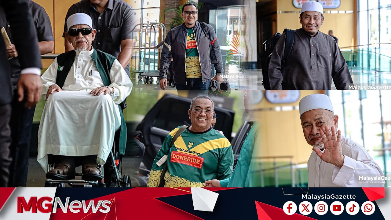 Abdul Hadi Awang Hadir Mesyuarat Peringkat Tertinggi Pas di Bangi