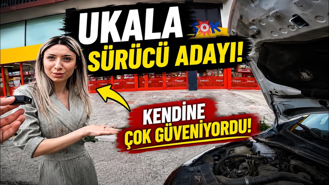 UKALA SÜRÜCÜ ADAYINA SINAV YAPTIM :)