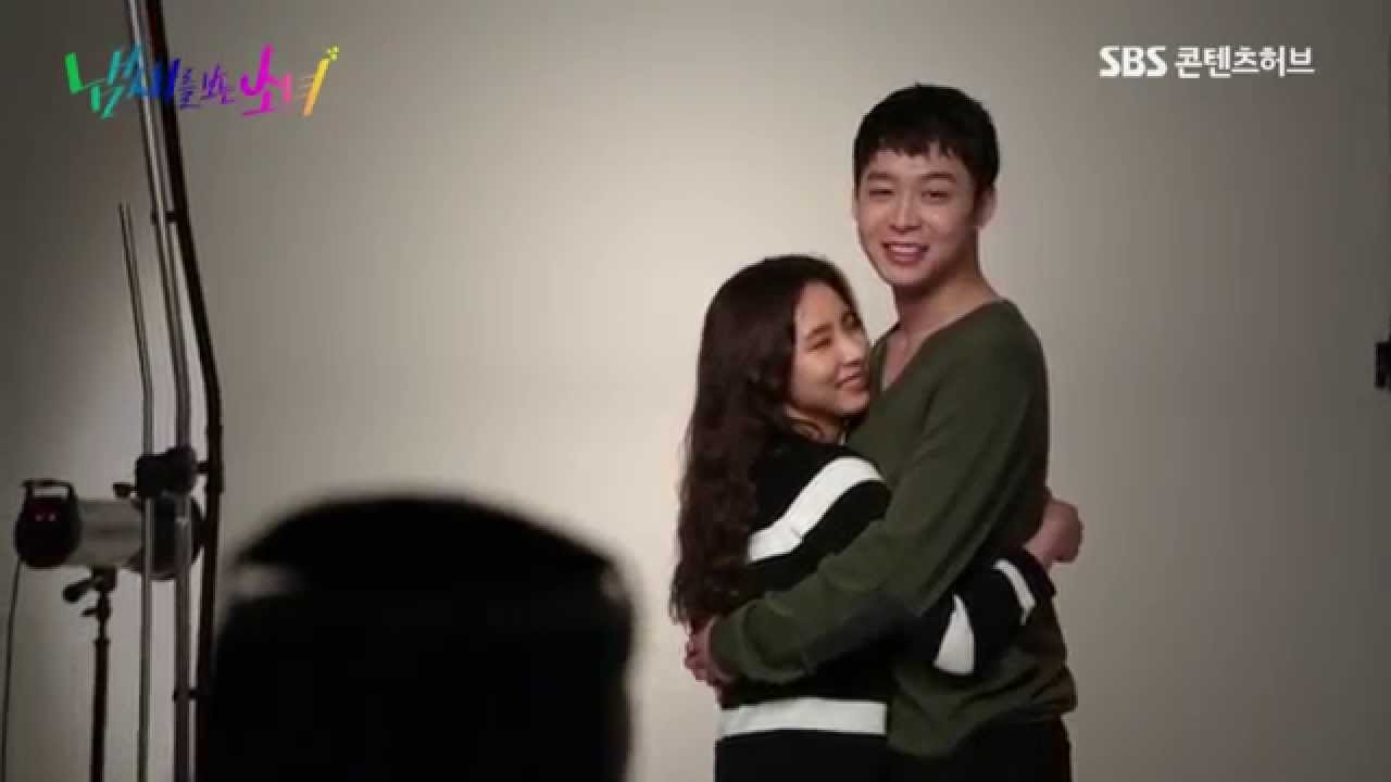 SBS [냄새를 보는 소녀] - 4인방의 포스터 촬영 현장