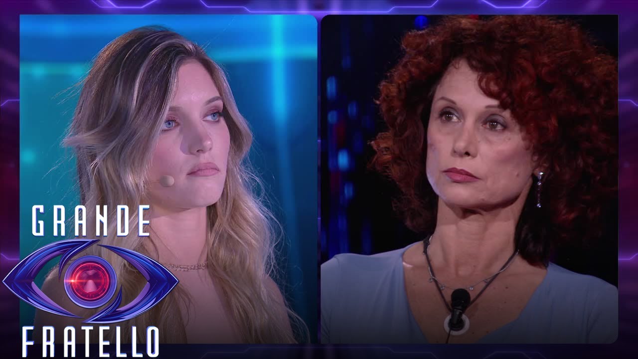 Grande Fratello - Il confronto tra Beatrice Luzzi e Anita Olivieri