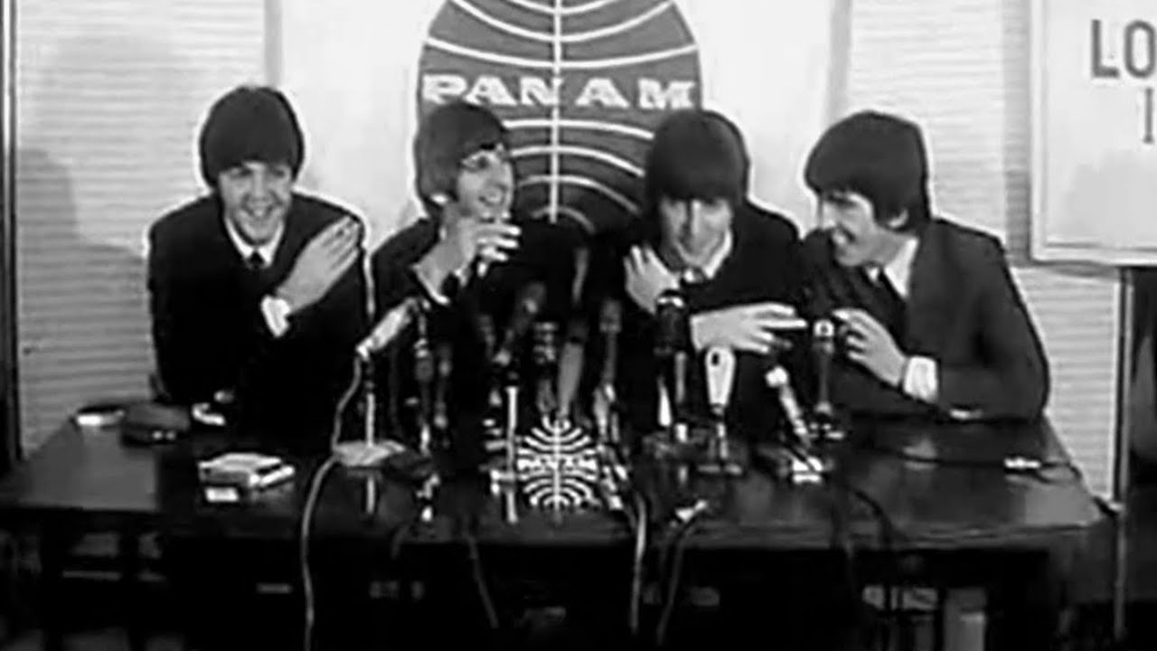 The Beatles Press Conference in Los Angeles - KTTV Channel 11 News (Raw Footage) - 18 August 1964