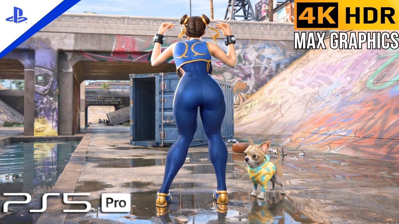 Fortnite (PS5 Pro) 4K 120FPS HDR Gameplay | Chun-Li (Chapter 7 Season 1)