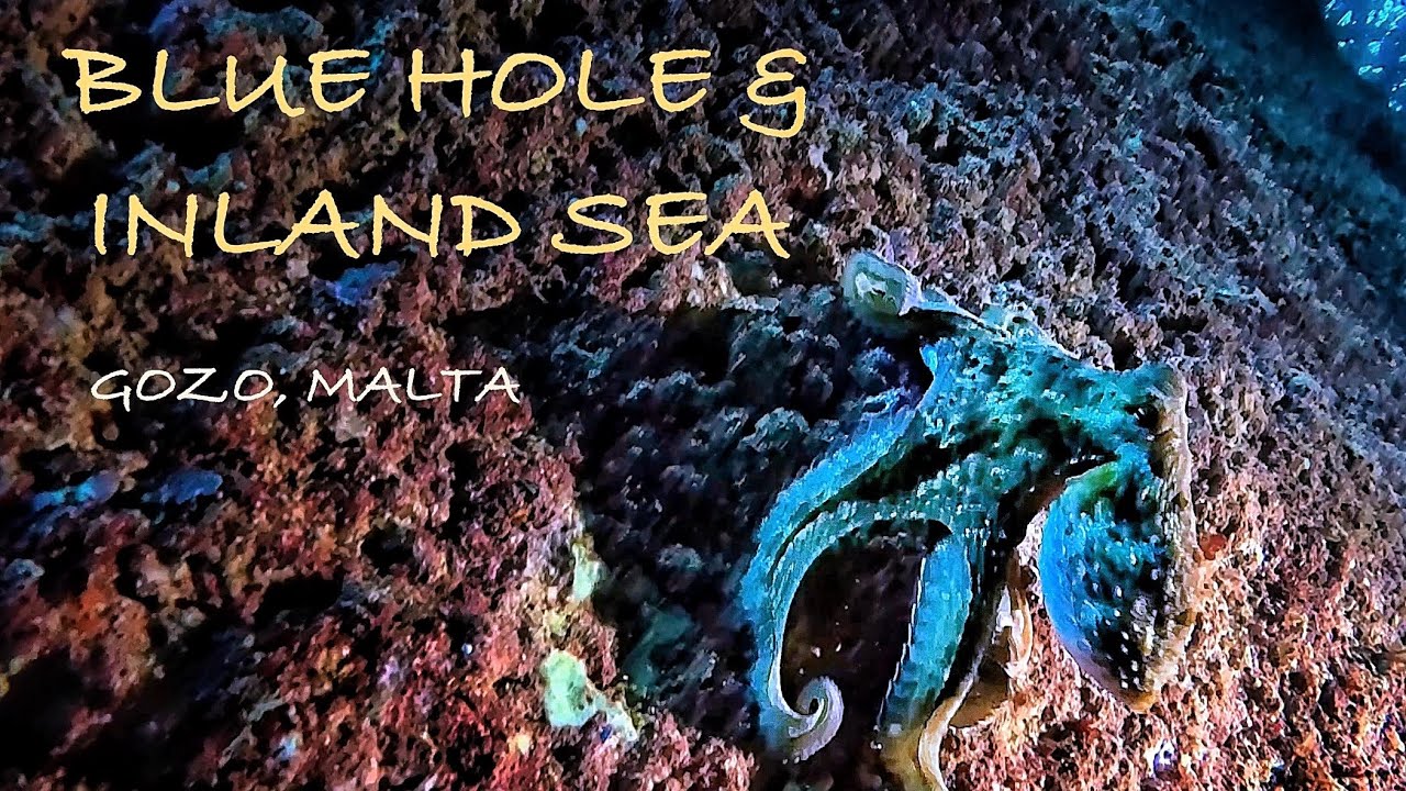 Scuba Diving Gozo Malta (Blue Hole & Inland Sea)