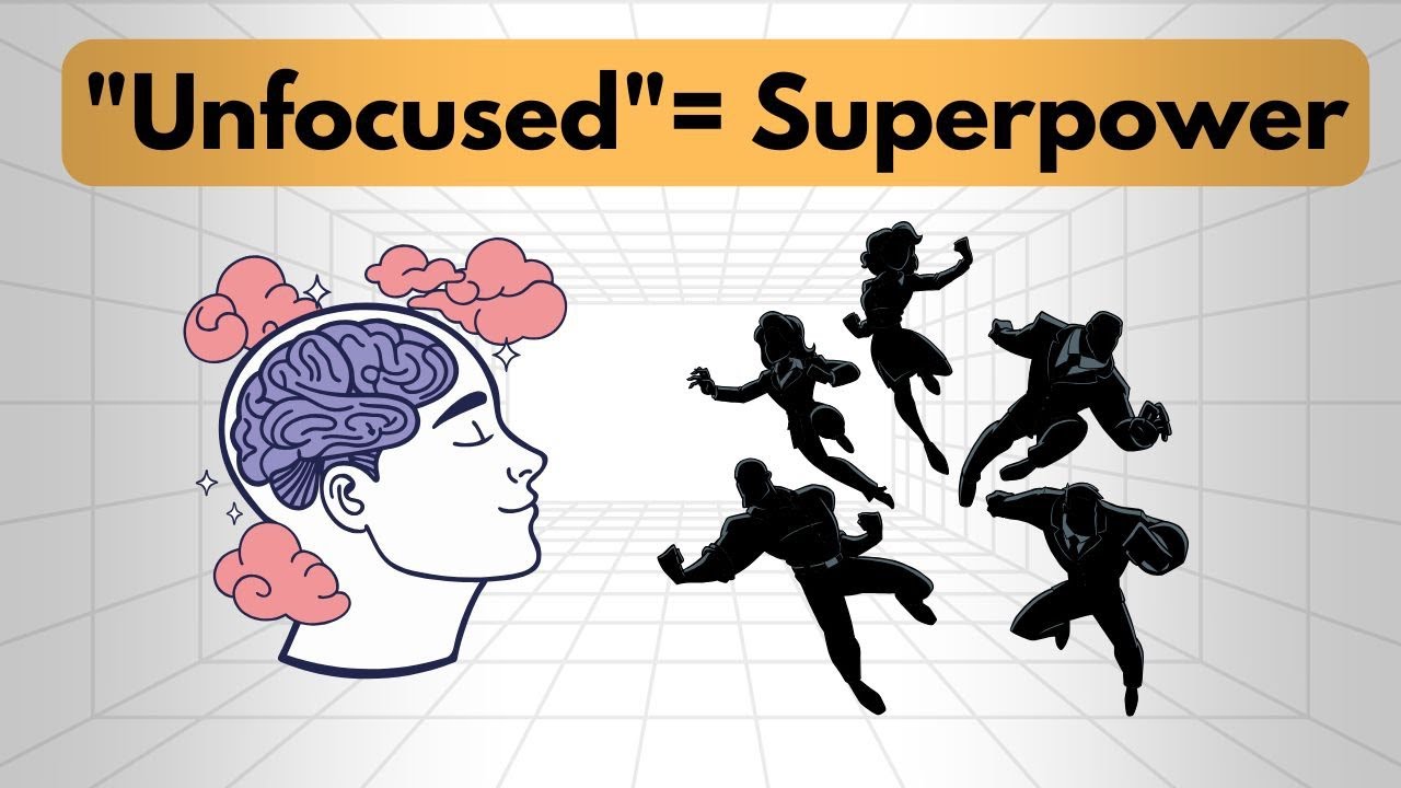 UNFOCUSSED = Superpower? 🧠| @YouTube @MindDecoding24