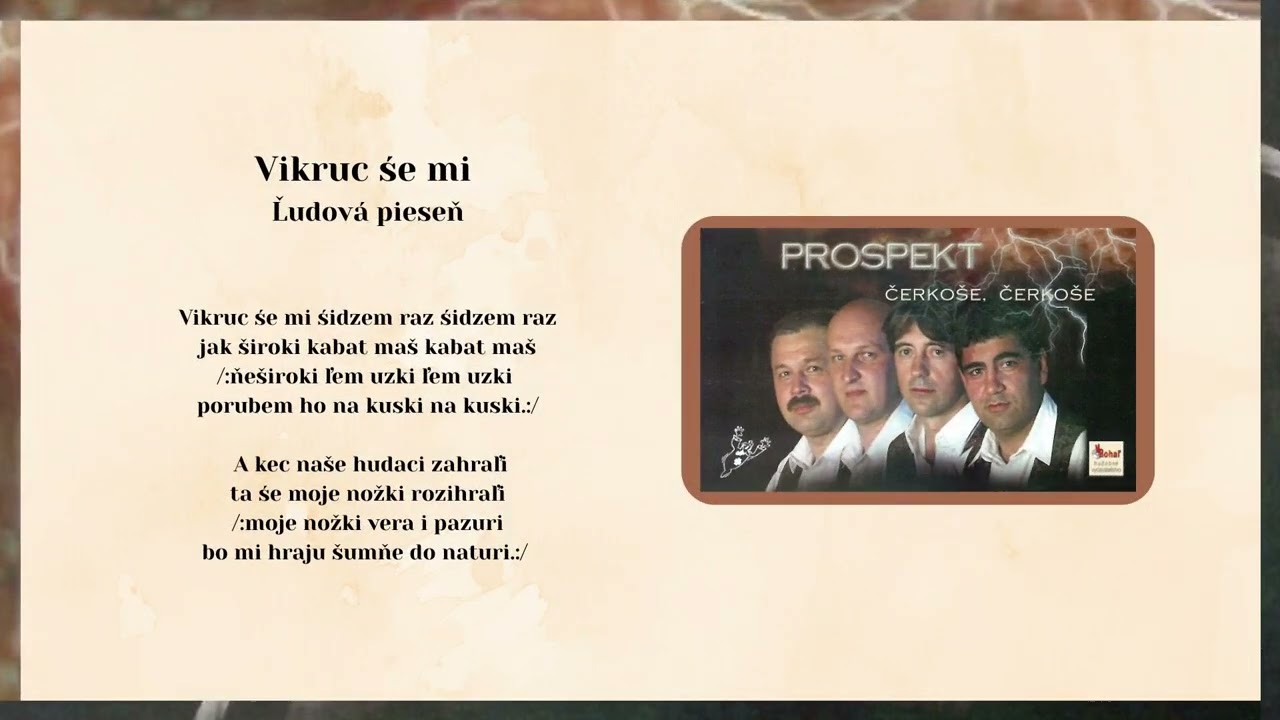 PROSPEKT 2, Kačmar bily kačmar, Vikruc &scaron;e mi, ľudov&eacute;, Videorohaľ