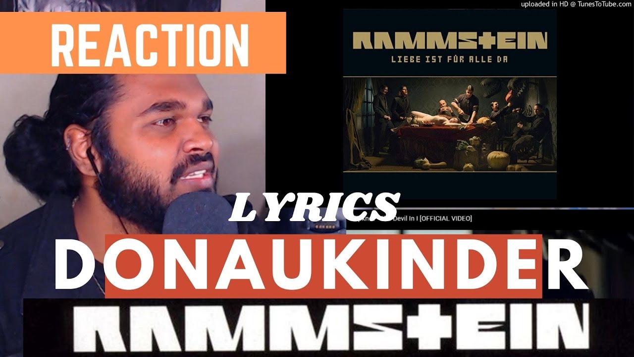 SOUTH AFRICAN REACTION TO Rammstein - Donaukinder (Custom Video)(English Lyrics)