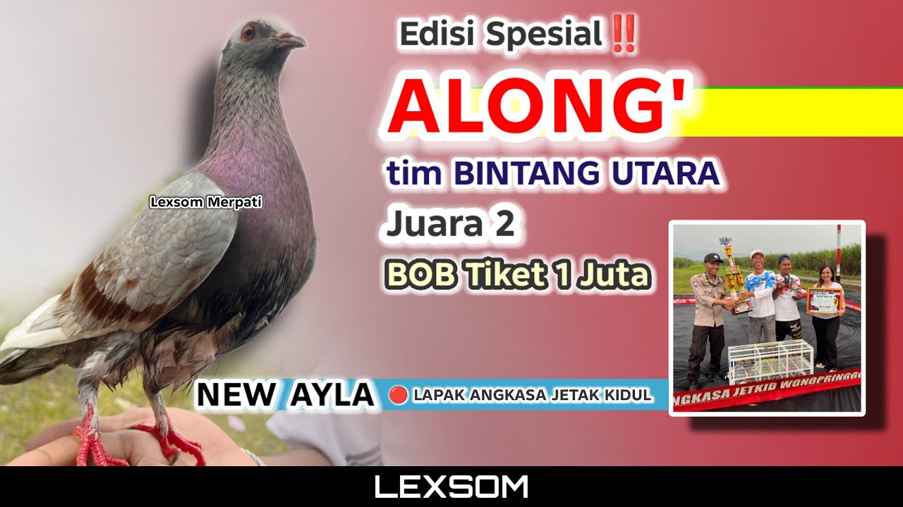 🔴 Edisi Spesial; ALONG' tim Bintang Utara Juara 2 Bob tiket 1 juta Lapak Angkasa Jetak Kidul Pklongn