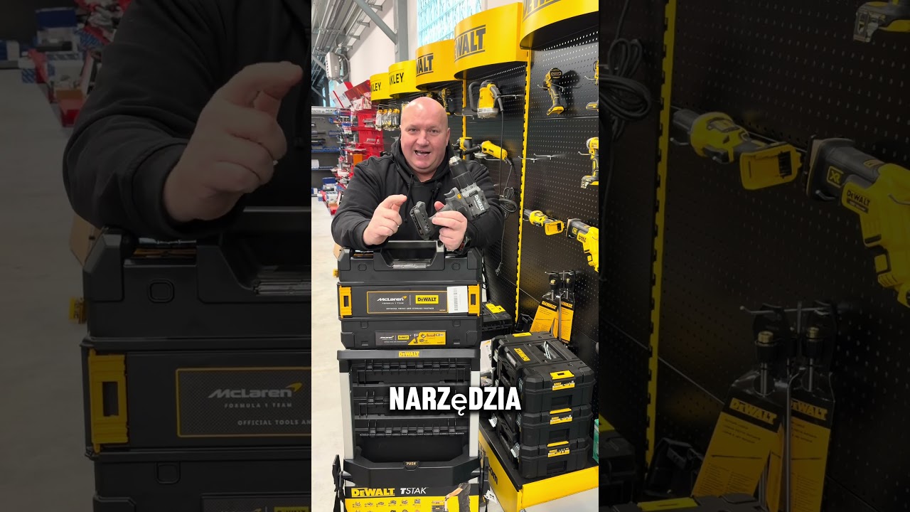 DCD85M Dewalt wkrętarka w walizce #dewaltpowertoolps #dewalt #mclaren #wkrętarka #okruchteam