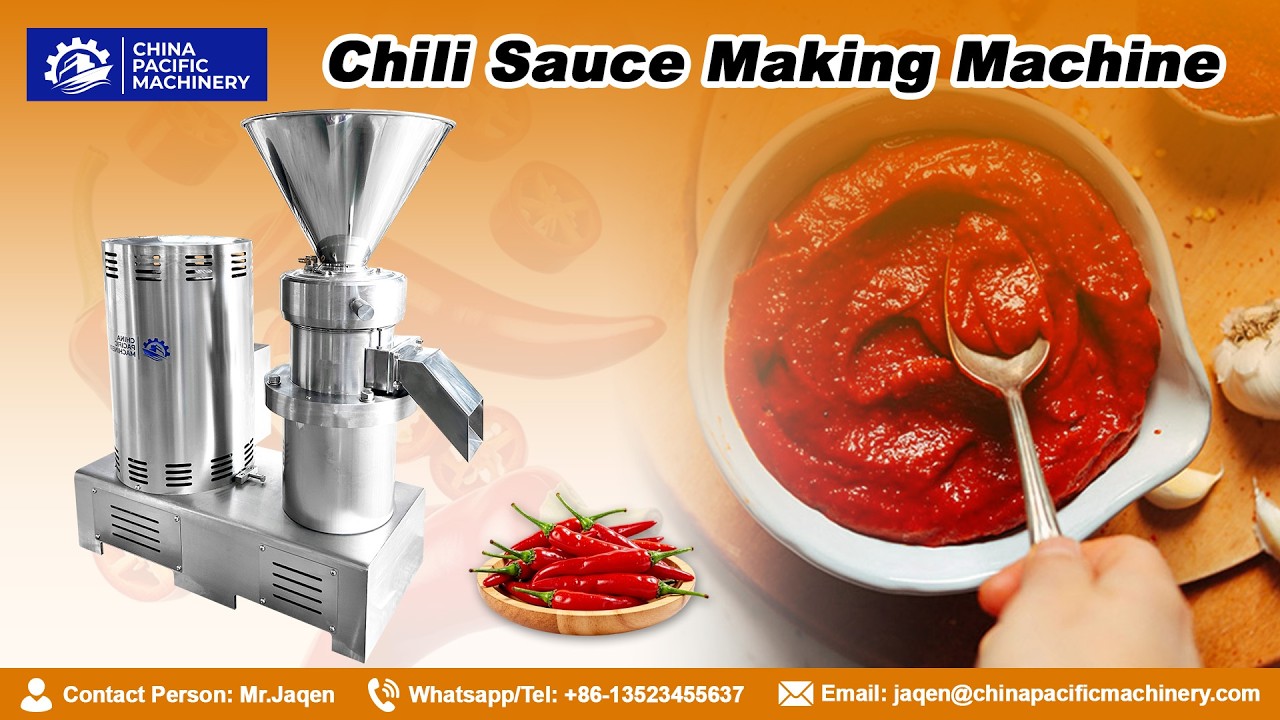 Chili Paste Maker|Pepper Sauce Making Machine|Pepper Sauce Processing Machine in Sri Lanka
